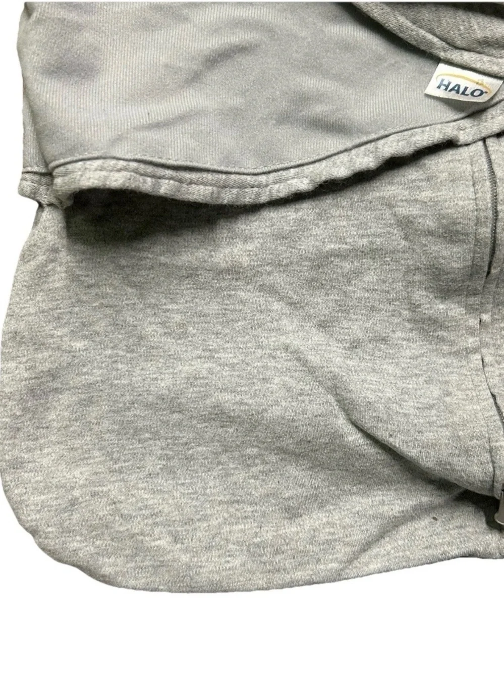 Baby Halo Grey Swaddle Sleep Sack Size 0-3 Months